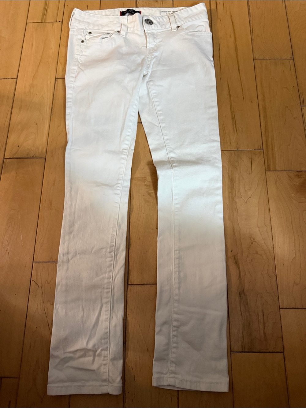 Guess White Straight-Leg Women's Jeans